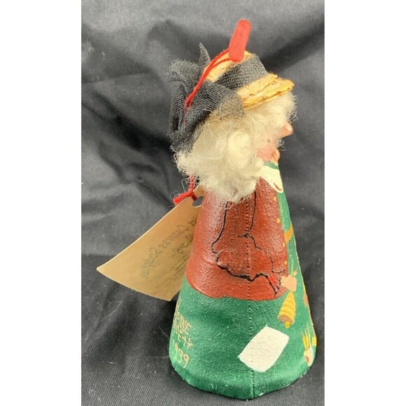 DeVonne Schuett School Teacher Canvas Figurine Artisan Handmade 6.5" NWT - Picture 4 of 10